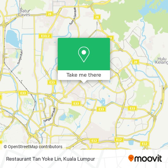Restaurant Tan Yoke Lin map