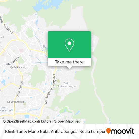 Klinik Tan & Mano Bukit Antarabangsa map