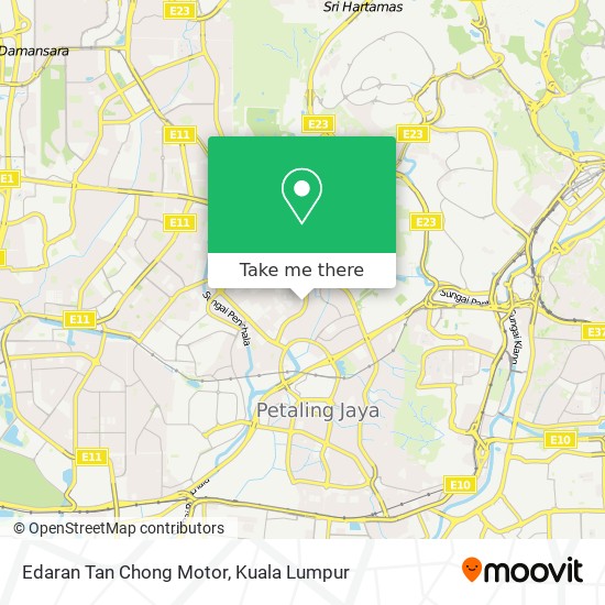 Edaran Tan Chong Motor map