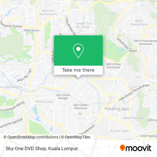 Sky-One DVD Shop map
