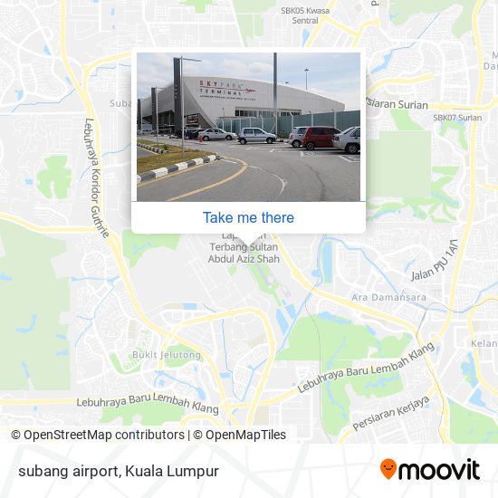 Peta subang airport