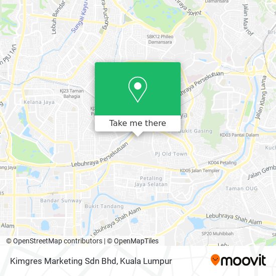 Kimgres Marketing Sdn Bhd map
