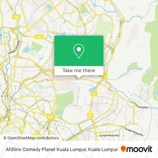 Peta Afdlin's Comedy Planet Kuala Lumpur