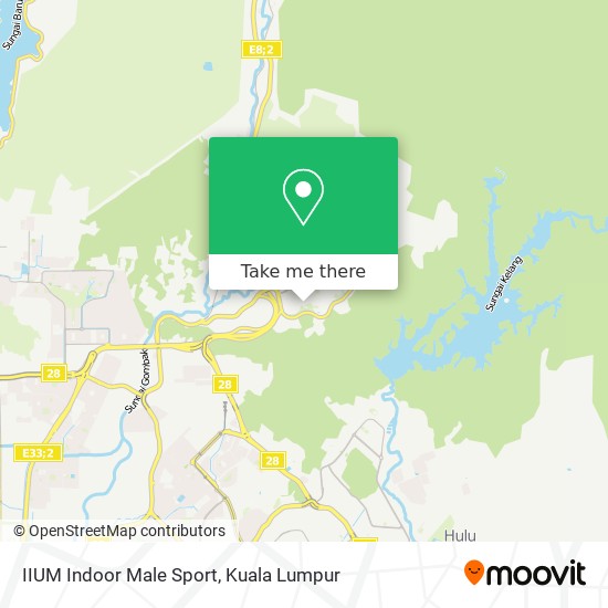 IIUM Indoor Male Sport map