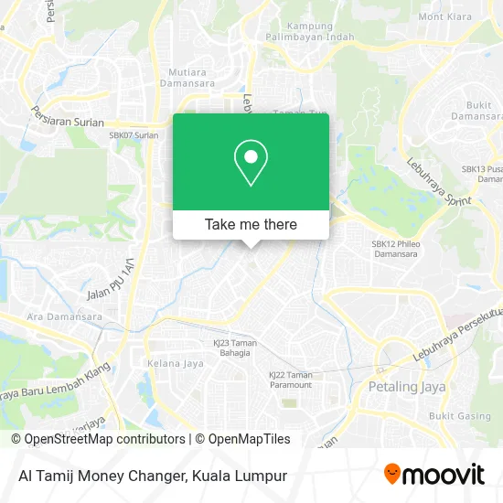 Al Tamij Money Changer map