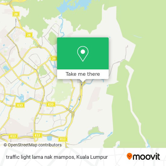 Peta traffic light lama nak mampos