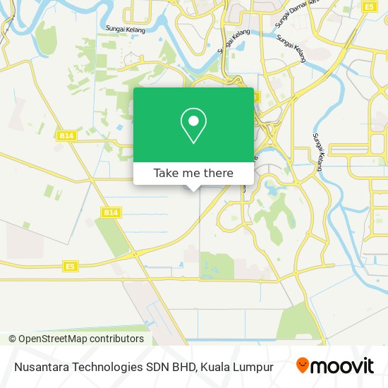 Nusantara Technologies SDN BHD map