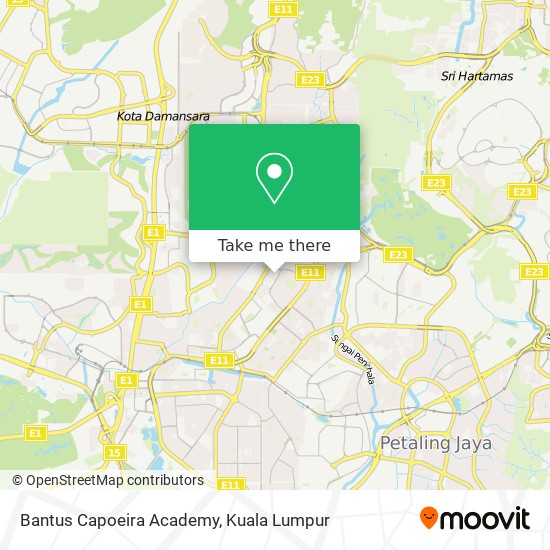 Bantus Capoeira Academy map