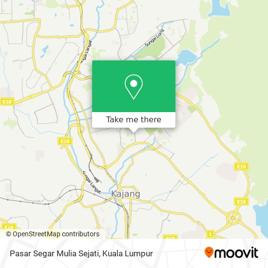 Pasar Segar Mulia Sejati map