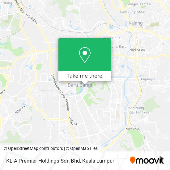 KLIA Premier Holdings Sdn Bhd map