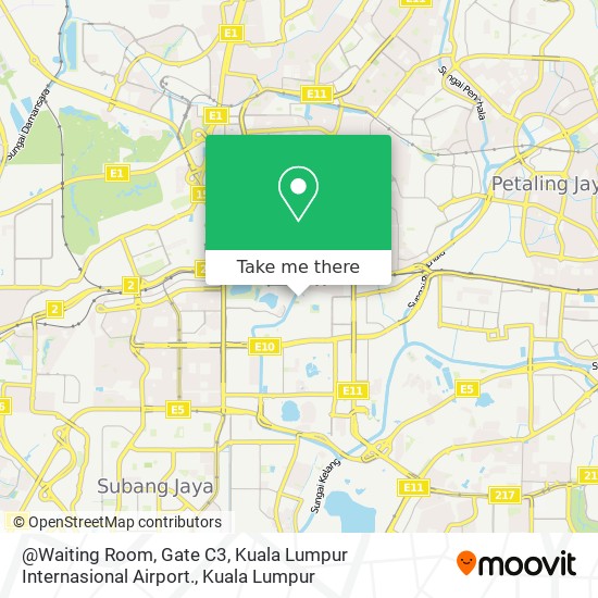 @Waiting Room, Gate C3, Kuala Lumpur Internasional Airport. map