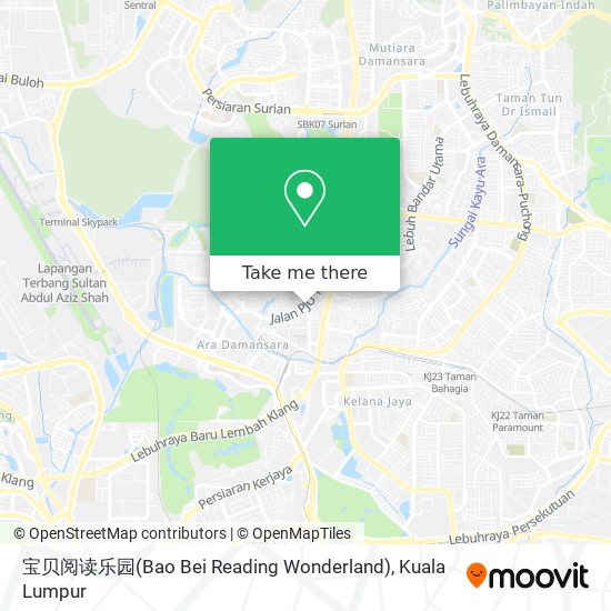 Peta 宝贝阅读乐园(Bao Bei Reading Wonderland)
