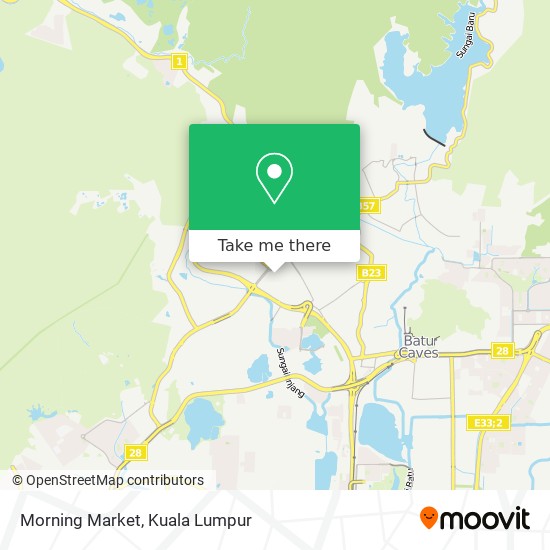 Morning Market map