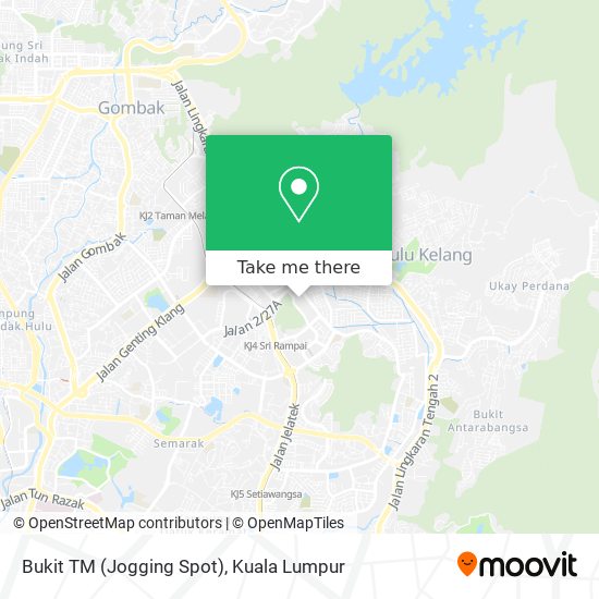 Peta Bukit TM (Jogging Spot)