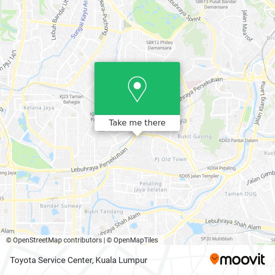 Peta Toyota Service Center
