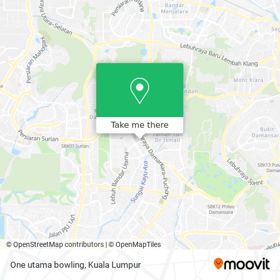 One utama bowling map