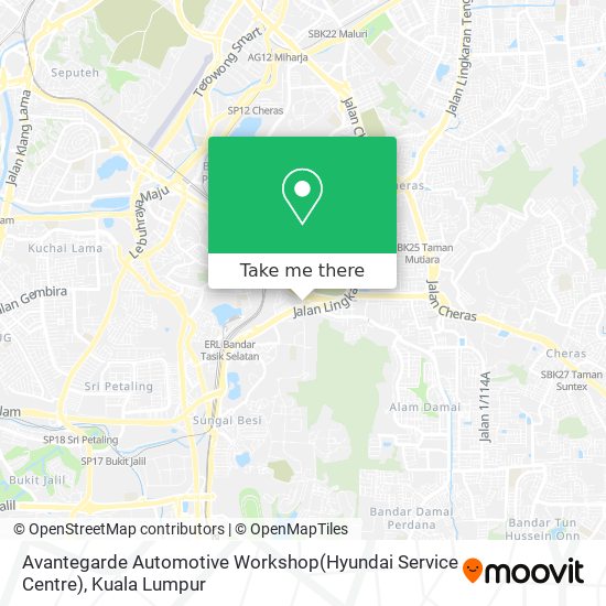 Avantegarde Automotive Workshop(Hyundai Service Centre) map