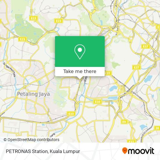 PETRONAS Station map