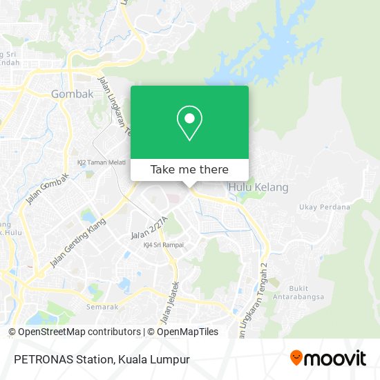 Peta PETRONAS Station