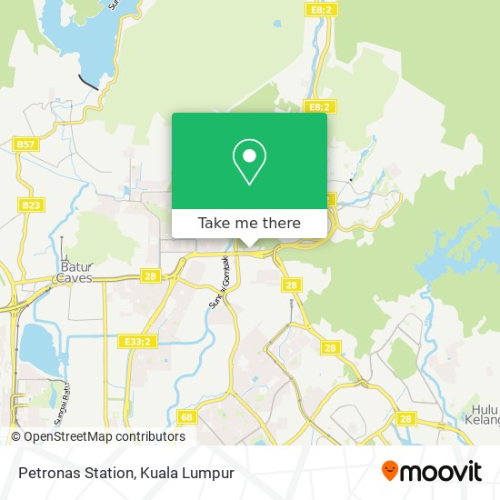 Peta Petronas Station