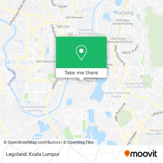 Legoland map