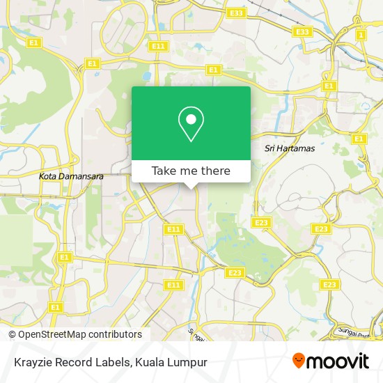 Krayzie Record Labels map