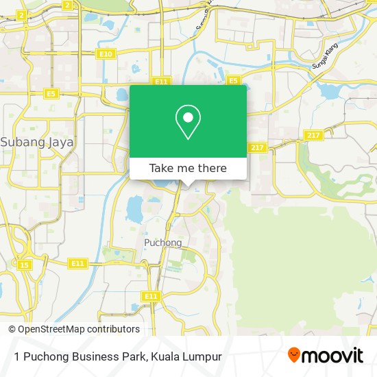 1 Puchong Business Park map