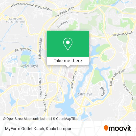 Peta MyFarm Outlet Kasih