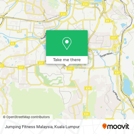 Peta Jumping Fitness Malaysia