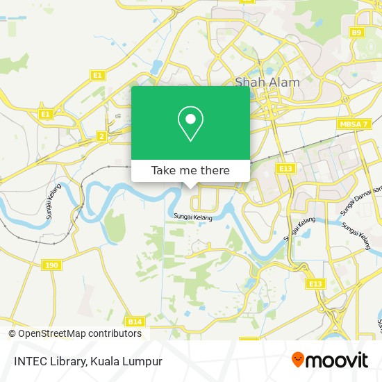 INTEC Library map