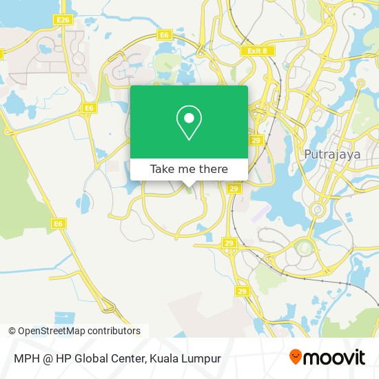 MPH @ HP Global Center map