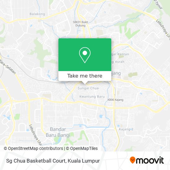 Peta Sg Chua Basketball Court
