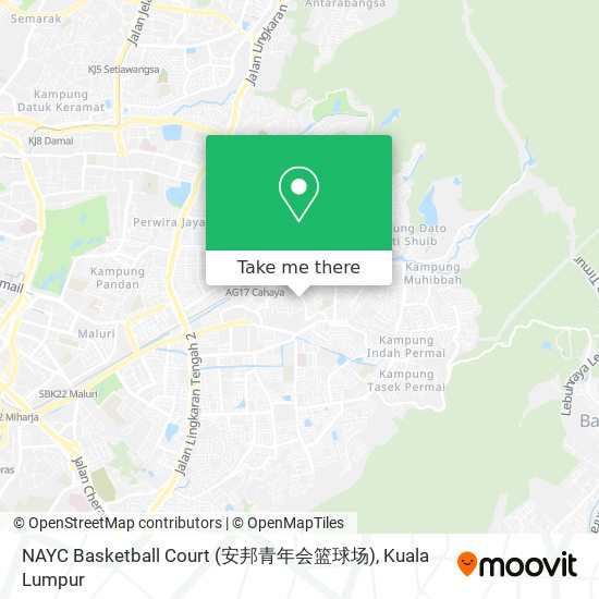 NAYC Basketball Court (安邦青年会篮球场) map