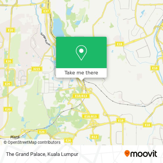 The Grand Palace map