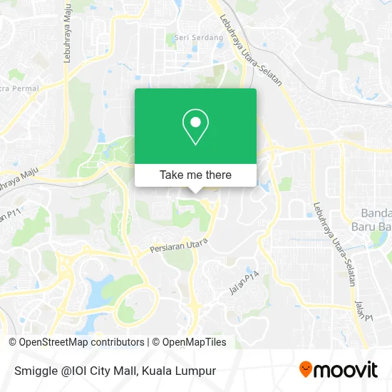 Smiggle @IOI City Mall map