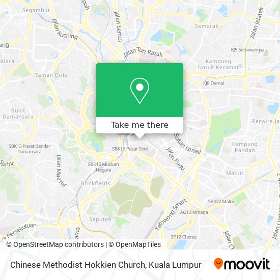 Chinese Methodist Hokkien Church map