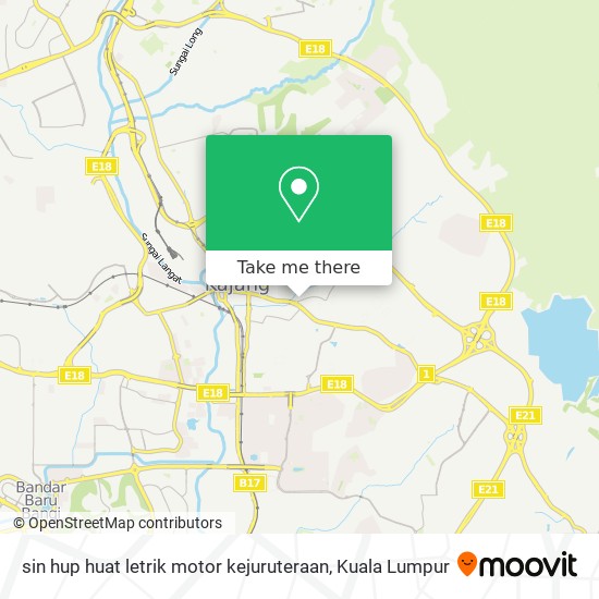 sin hup huat letrik motor kejuruteraan map