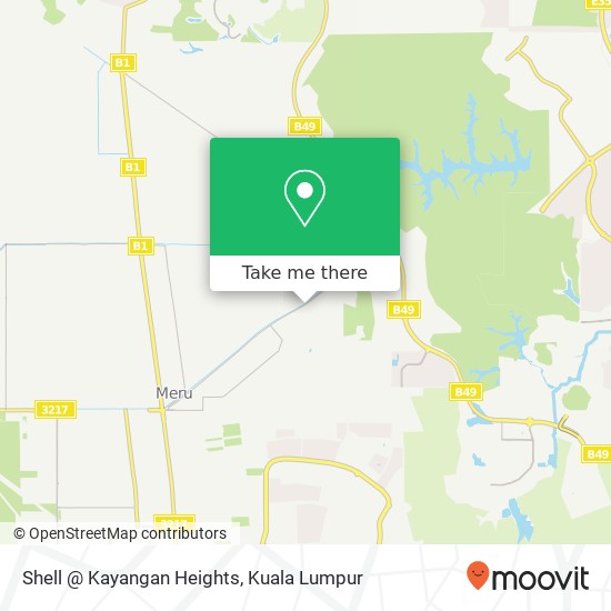 Peta Shell @ Kayangan Heights