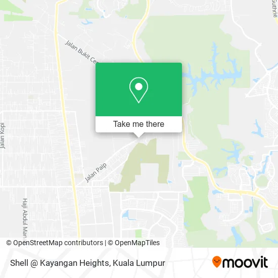 Shell @ Kayangan Heights map