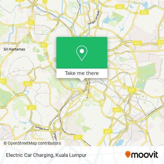 Electric Car Charging map