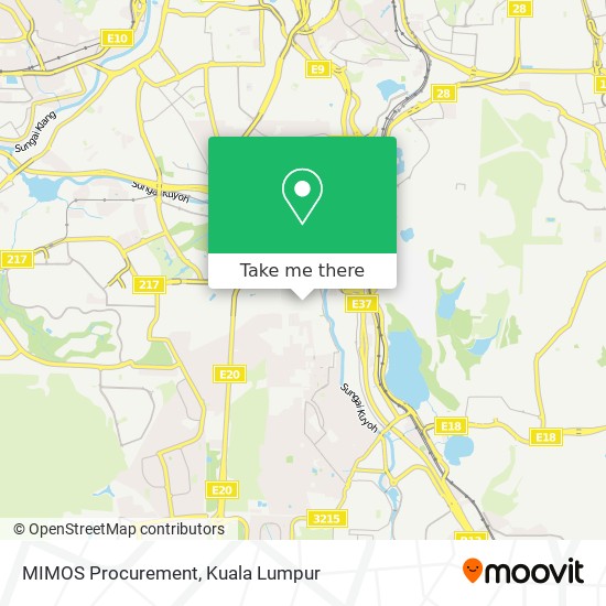 MIMOS Procurement map