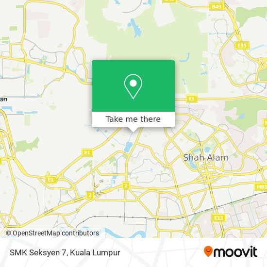 SMK Seksyen 7 map