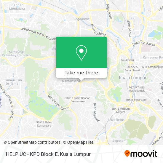 HELP UC - KPD Block E map