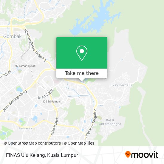 How To Get To Finas Ulu Kelang In Gombak By Bus Mrt Lrt Or Monorail