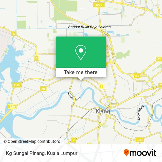 Peta Kg Sungai Pinang