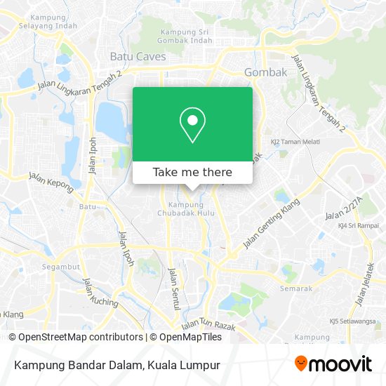 Kampung Bandar Dalam map