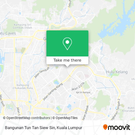 Bangunan Tun Tan Siew Sin map