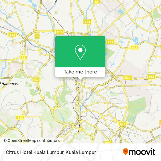 Peta Citrus Hotel Kuala Lumpur