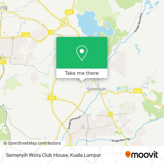 Semenyih Wota Club House map