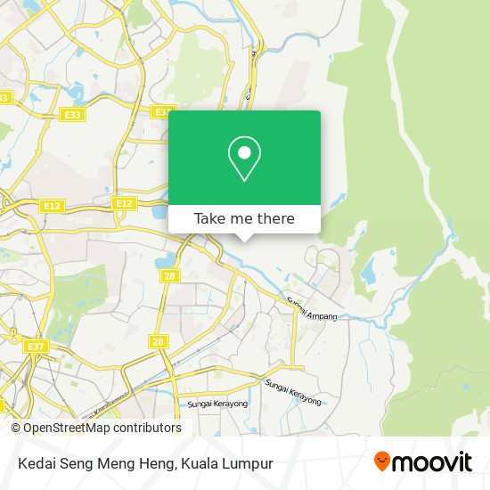 Kedai Seng Meng Heng map